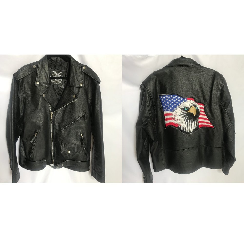 Rocky Mountain Hides Men's Leather Jacket 2XL